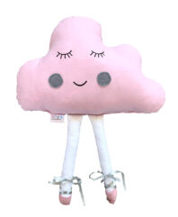 Cloud Ballerina Pillow - Blush Pink