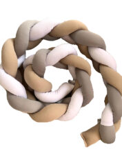 Grey stone and white round Grey stone and white round